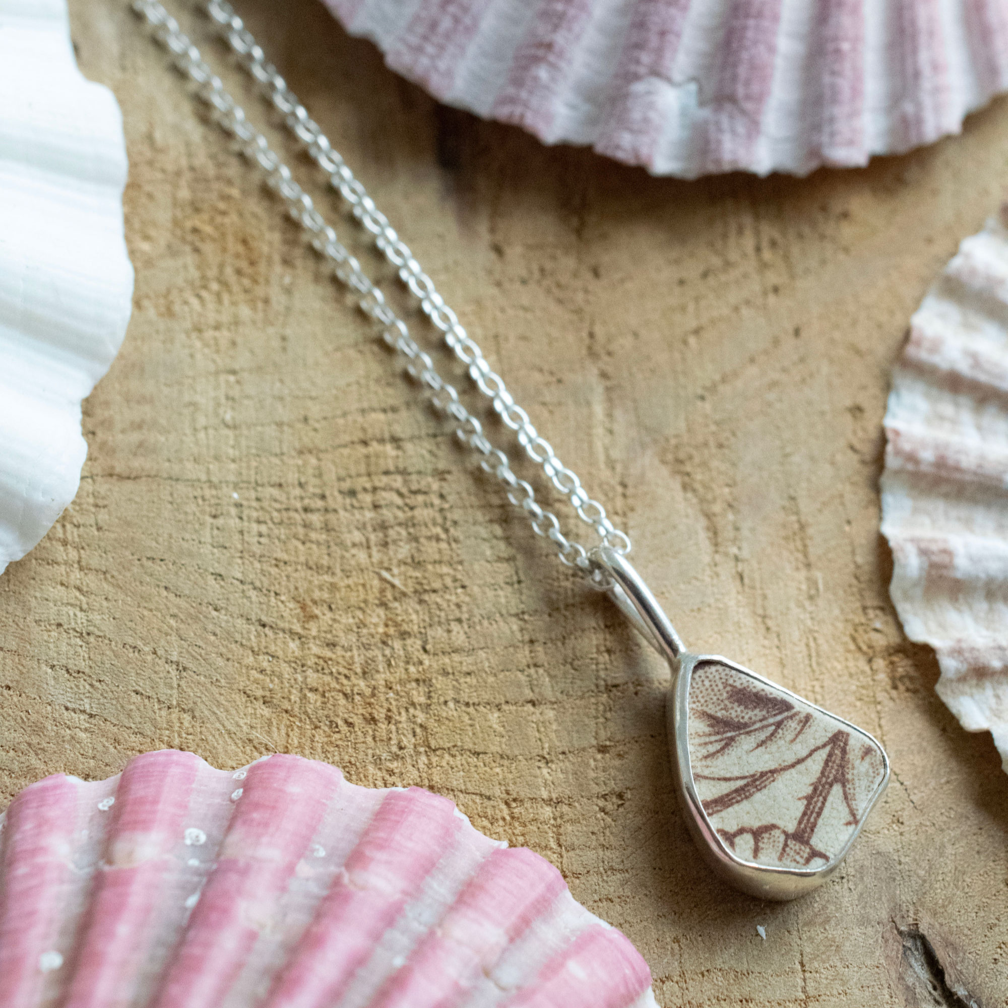 Sea Pottery Necklace