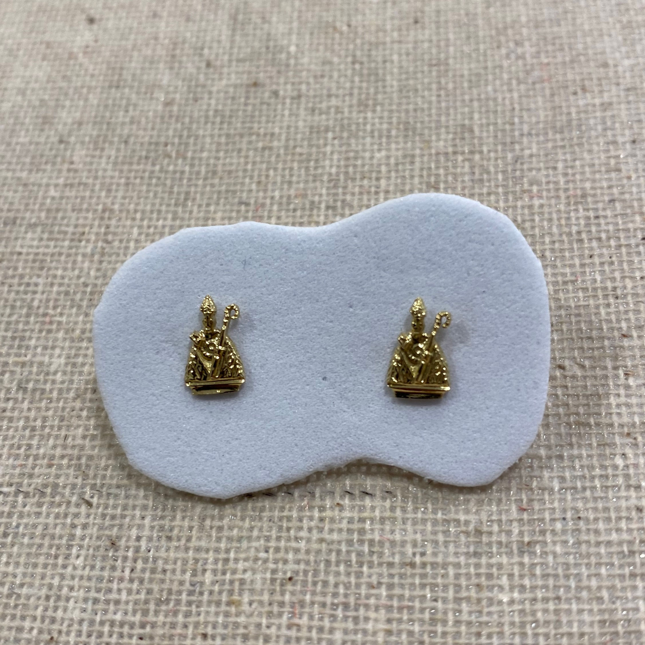 Pendientes  San Fermín  mini Oro 