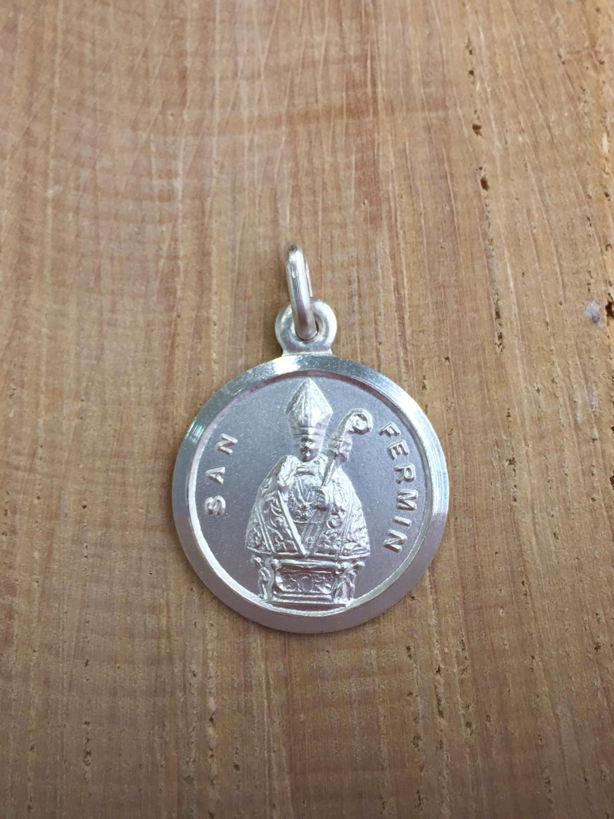 Colgante Medalla San Fermín grande