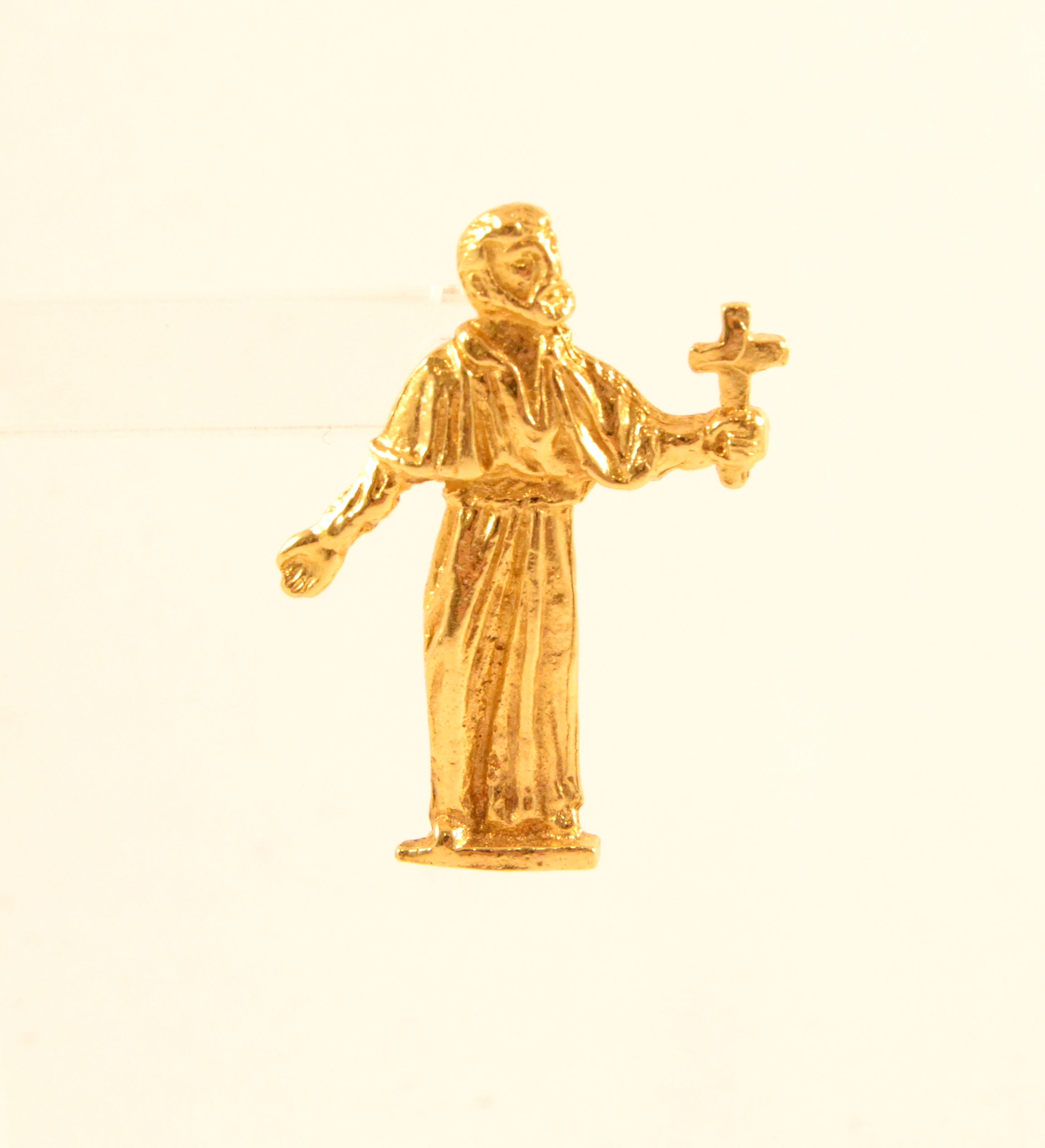 Colgante San Francisco Javier en Oro.