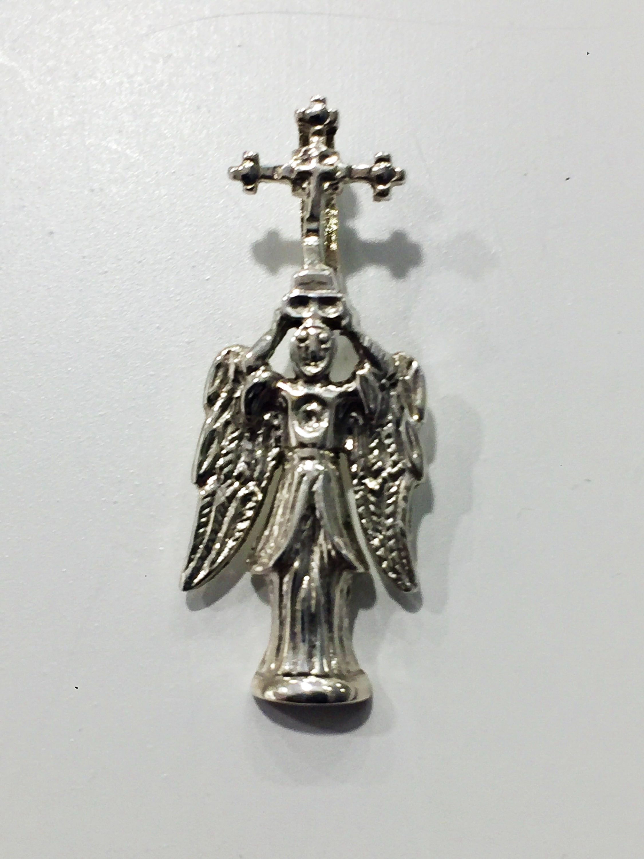 Colgante San Miguel de Aralar en Plata