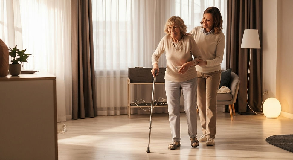 Les bons réflexes pour éviter les chutes chez les seniors