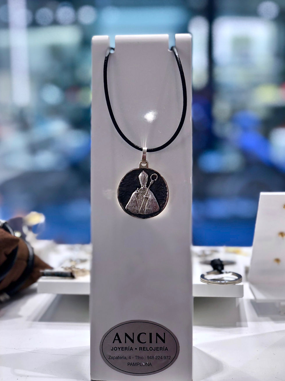Miniatura: Colgante San Fermín Plata
