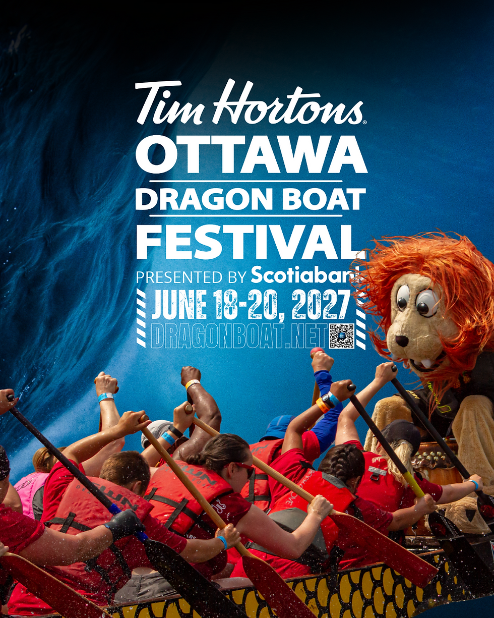 The Tim Hortons Ottawa Dragon Boat Festival Announces 2027 Dates!