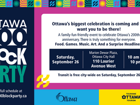 La Fête de quartier d’Ottawa 200 à l’hôtel de ville approche à grands pas!