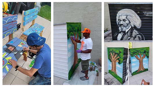 Pop Up Paint Party Artists