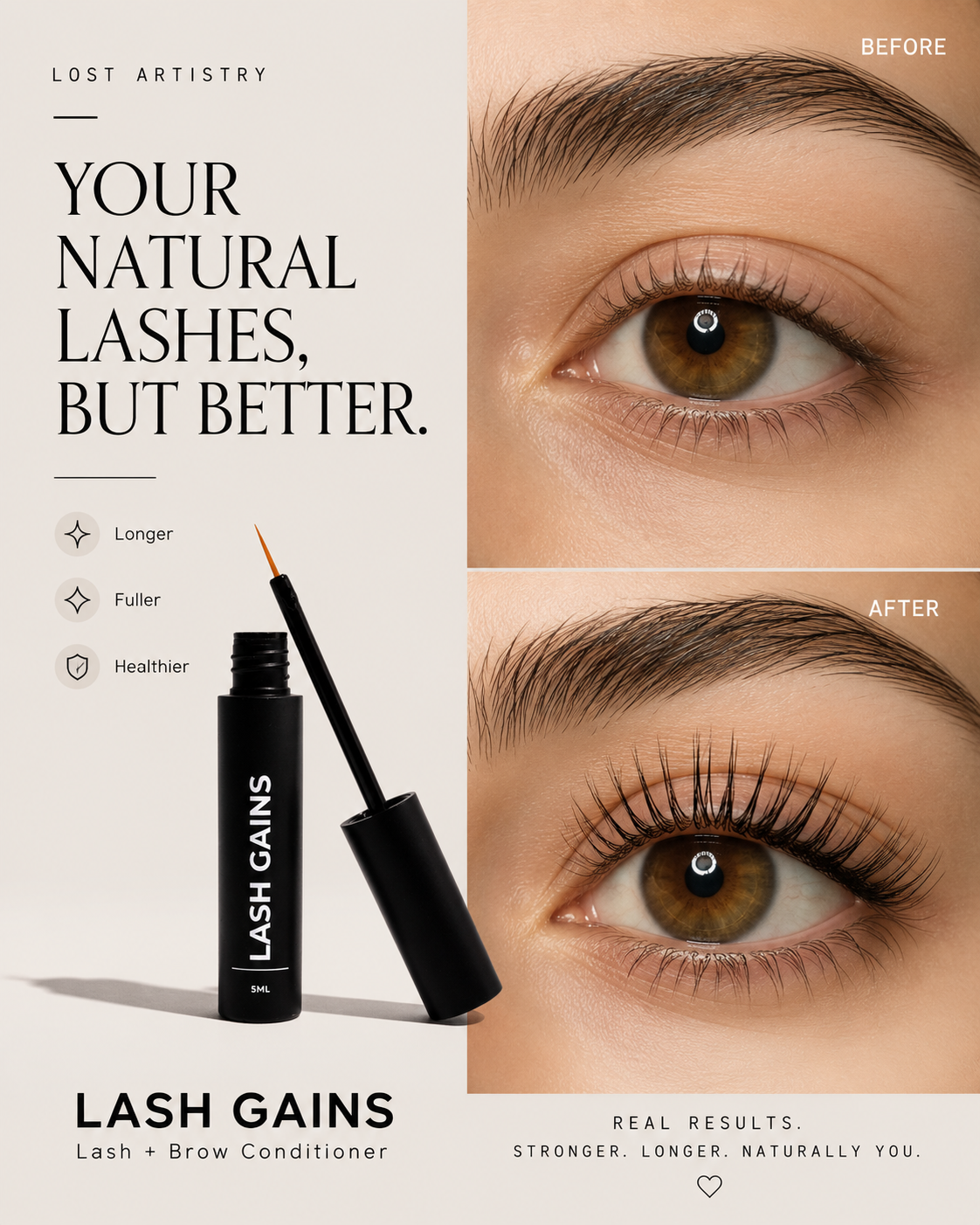 Lost LashArtistry - Lash Gains Growth Serum