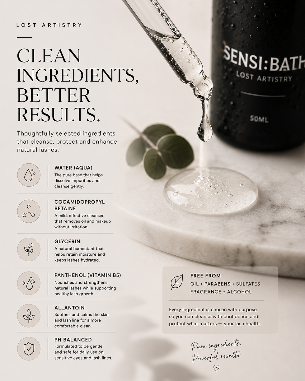 Thumbnail: Lost LashArtistry - Sensi·Bath combo