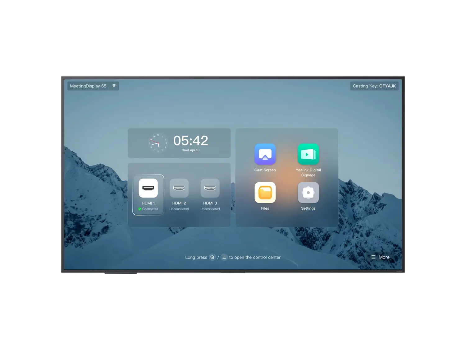 Yealink MSFT - Meeting Display MD65