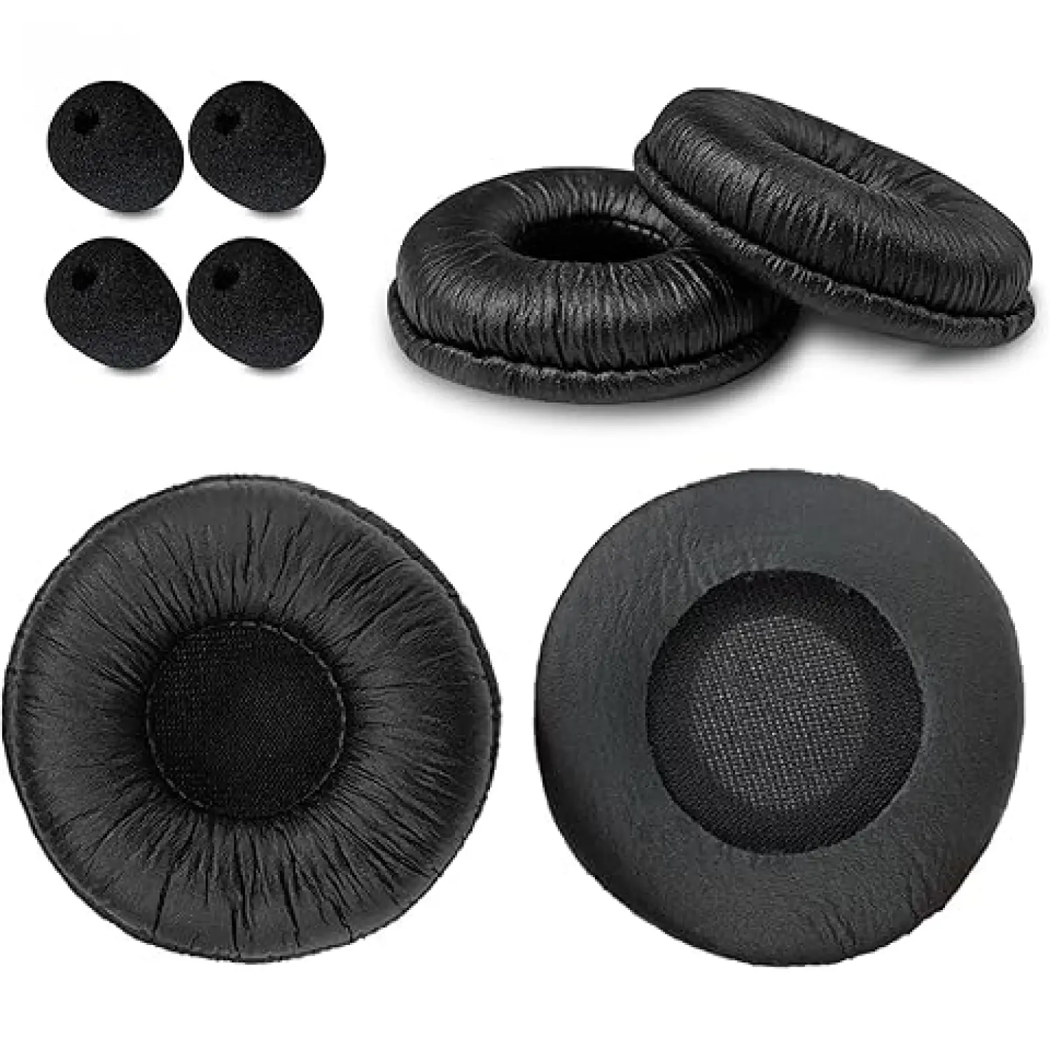 Yealink Accesoriu Dect - Pernite din Piele pentru Urechi UH34/YHS34 (12 bucati)