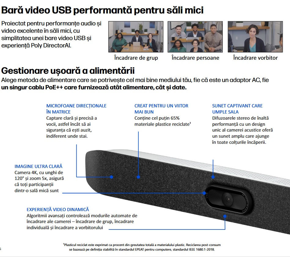 Miniatură: Poly Studio V12 Video Bar