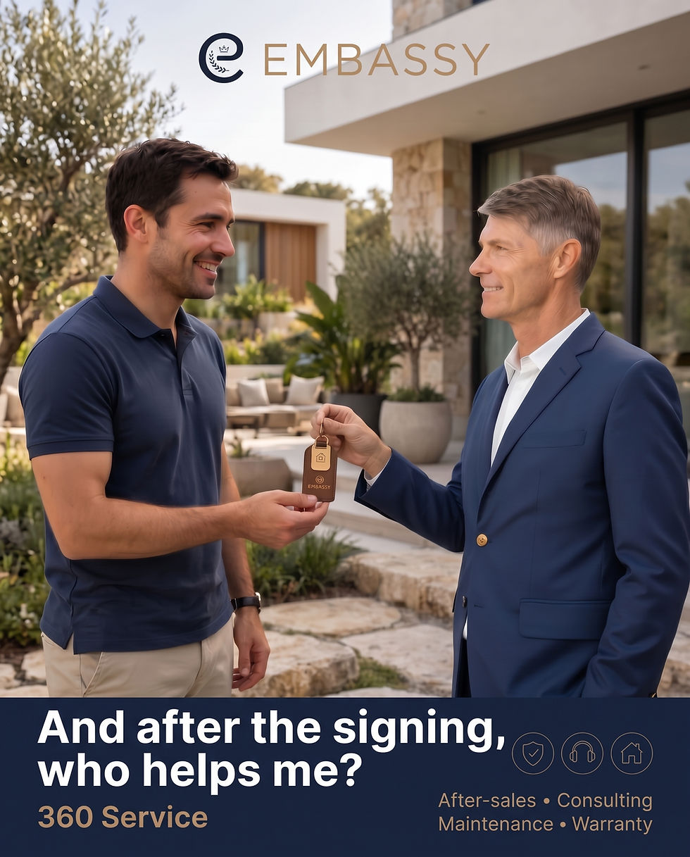 Real Estate Service after the Notary