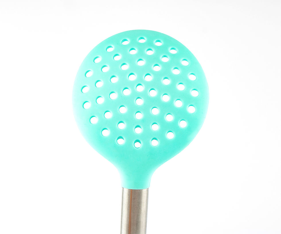 Miniatura: Escumadeira de Silicone - Com Cabo Inox