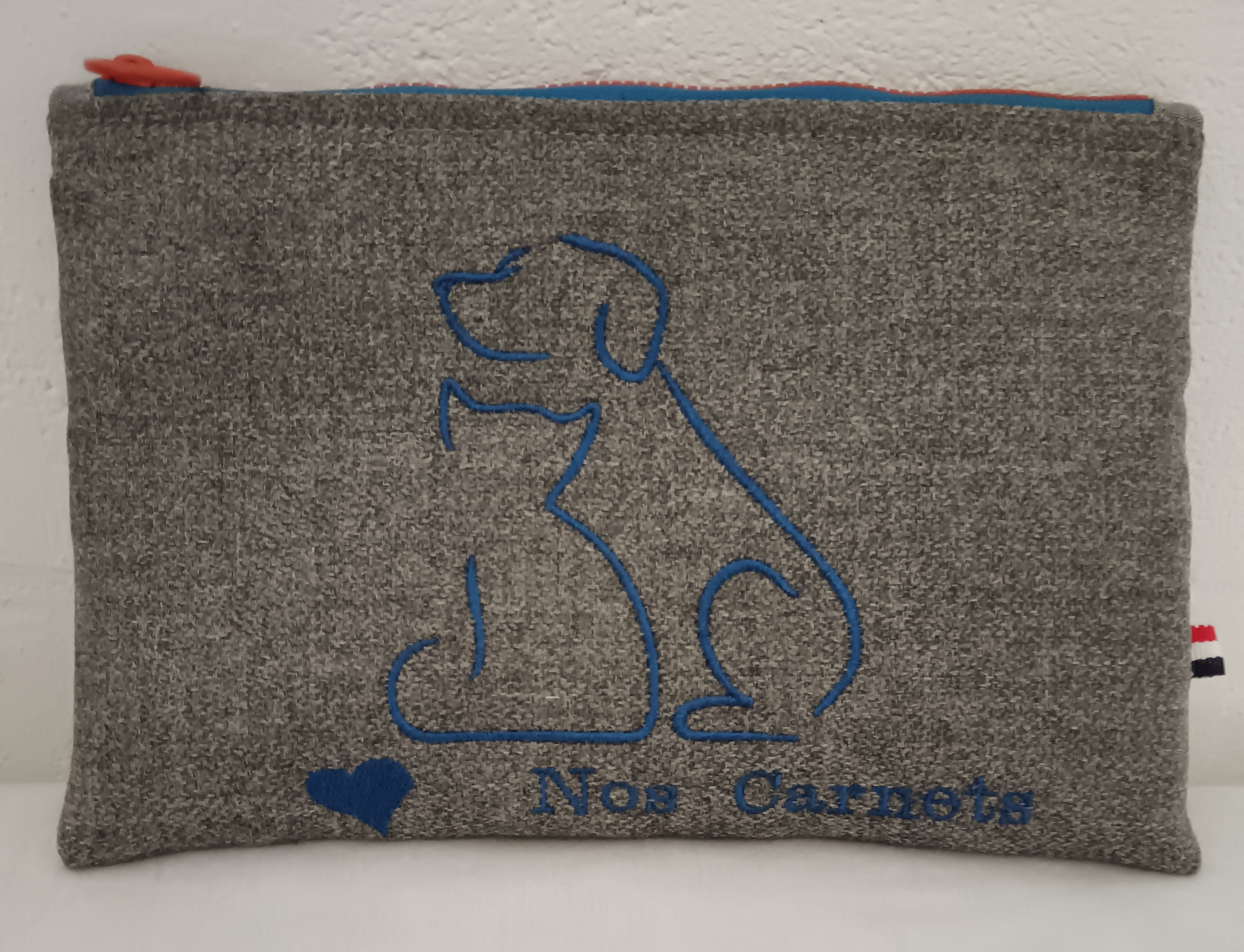 pochette de carnet de santé pour nos boules de poils