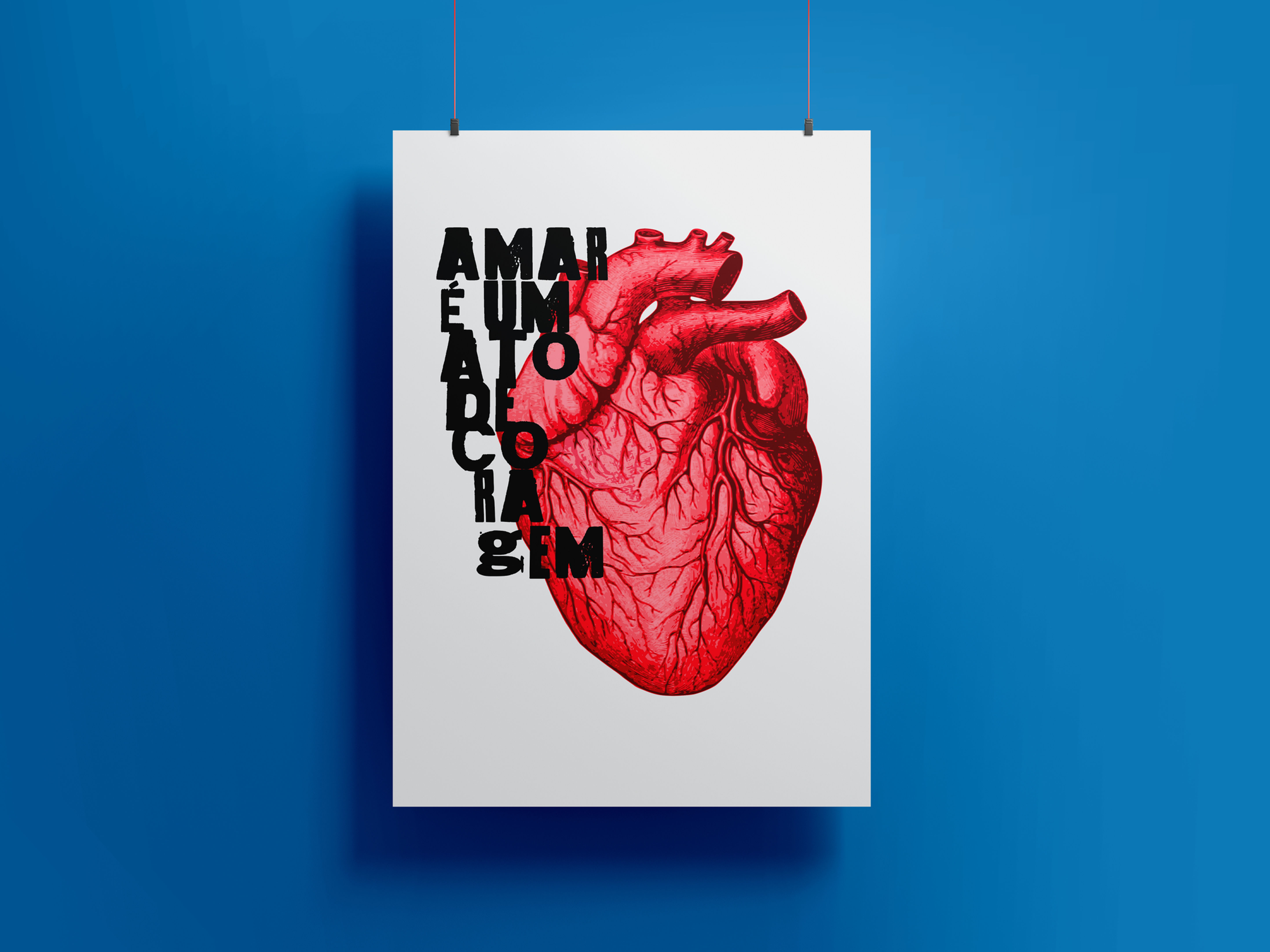 Arte - Coragem pra amar