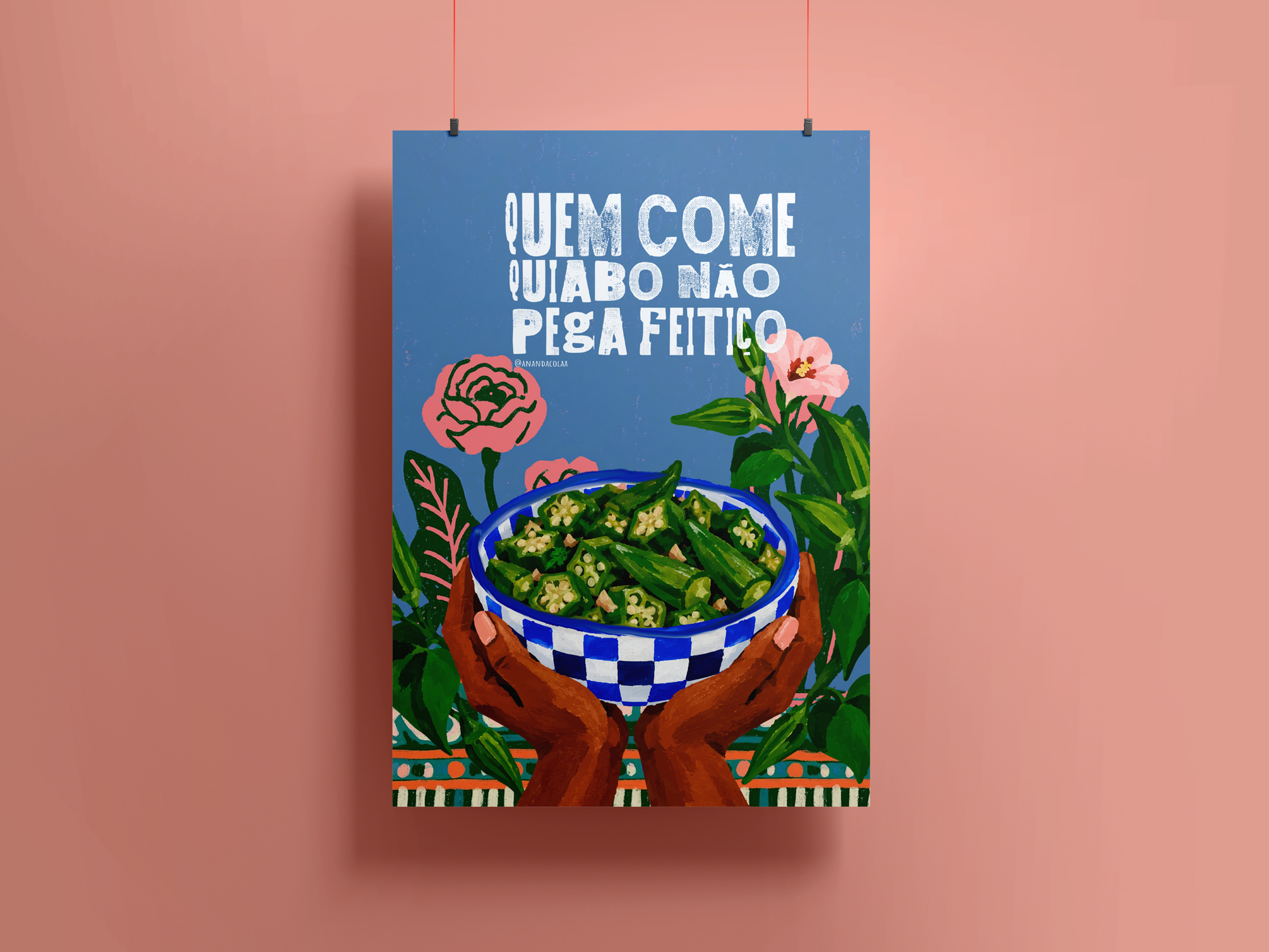 Arte - Quem come quiabo nao pega feitiço