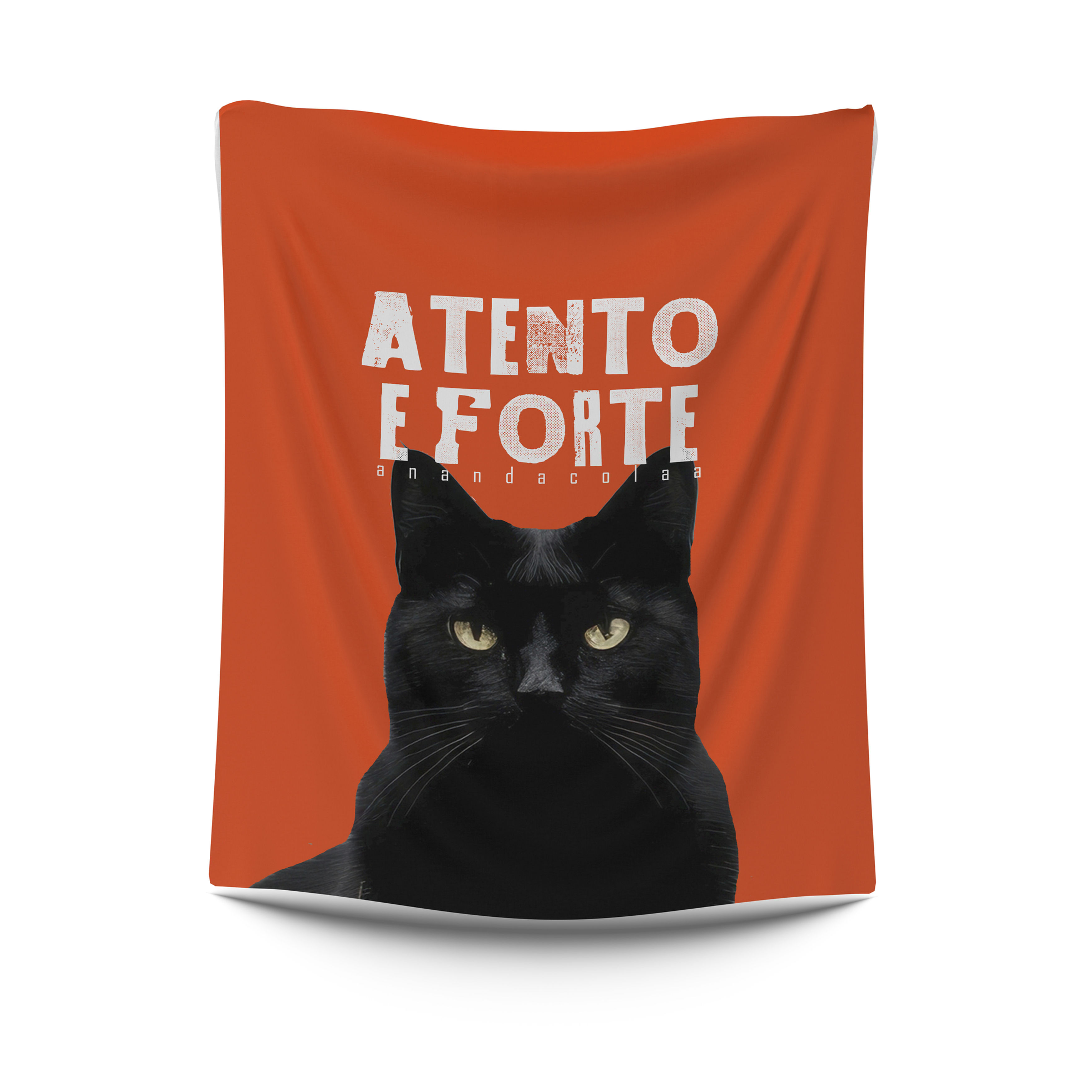 Bandeira Decorativa - Atento e forte