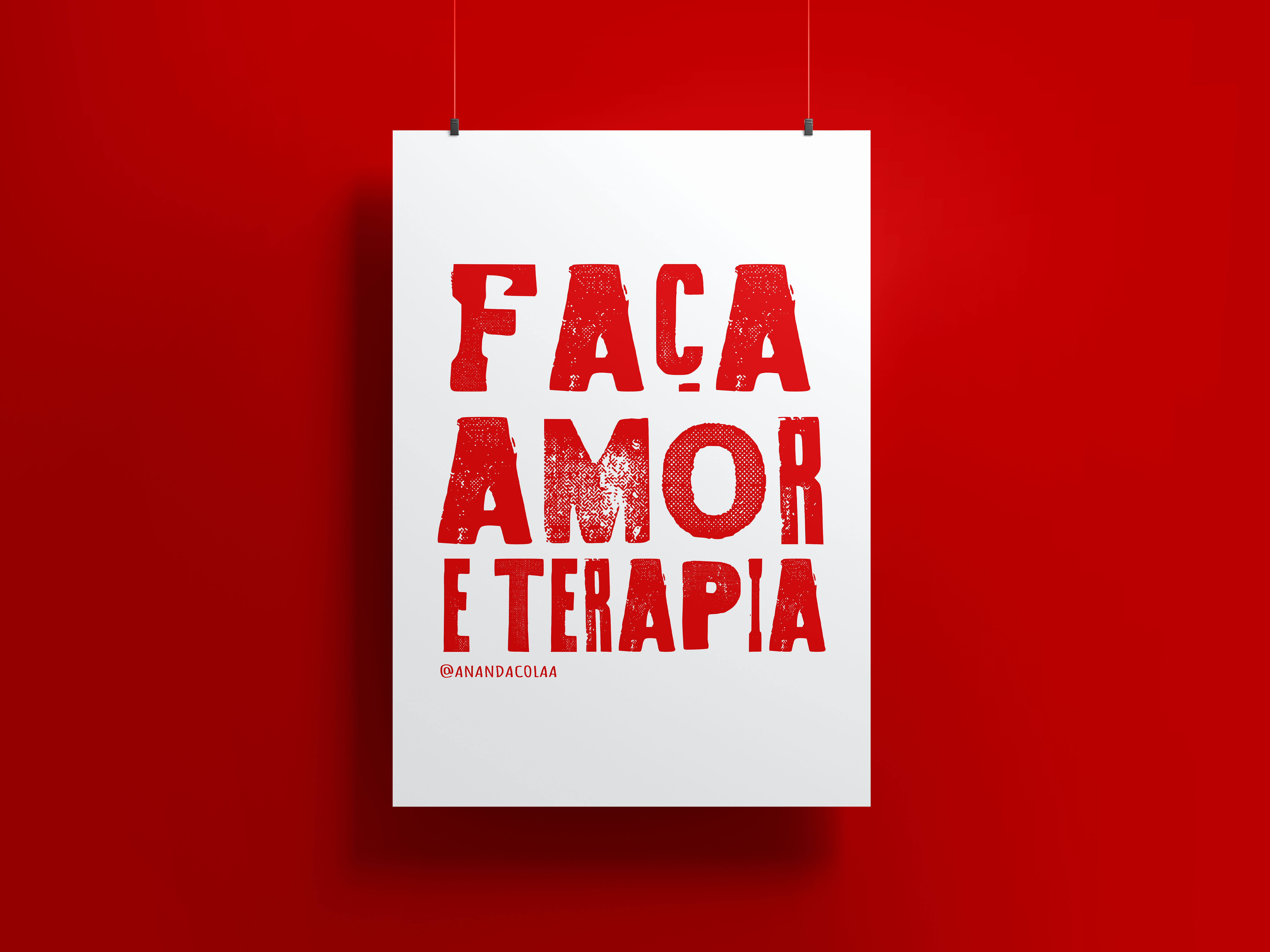 Arte - Faça amor e terapia