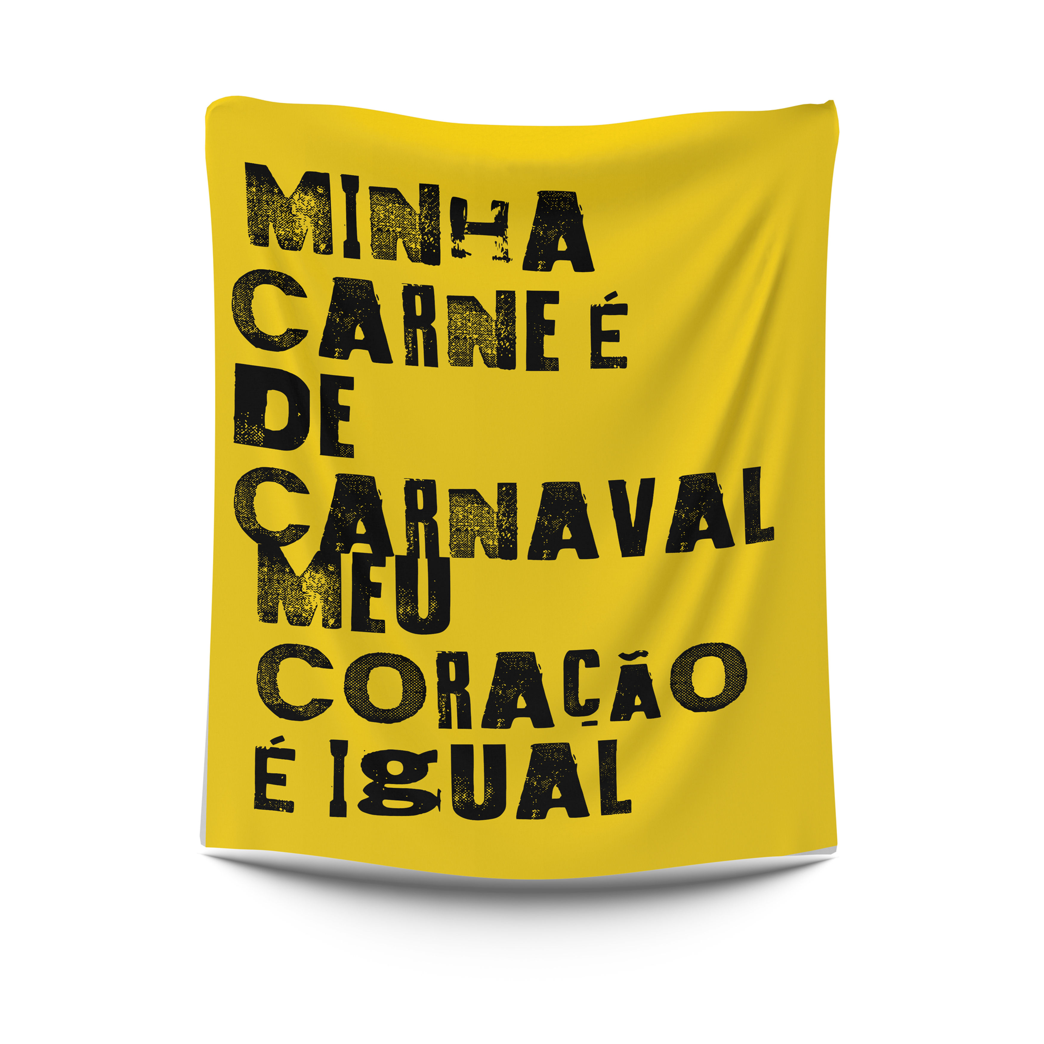 Bandeira Decorativa - Carne de carnaval