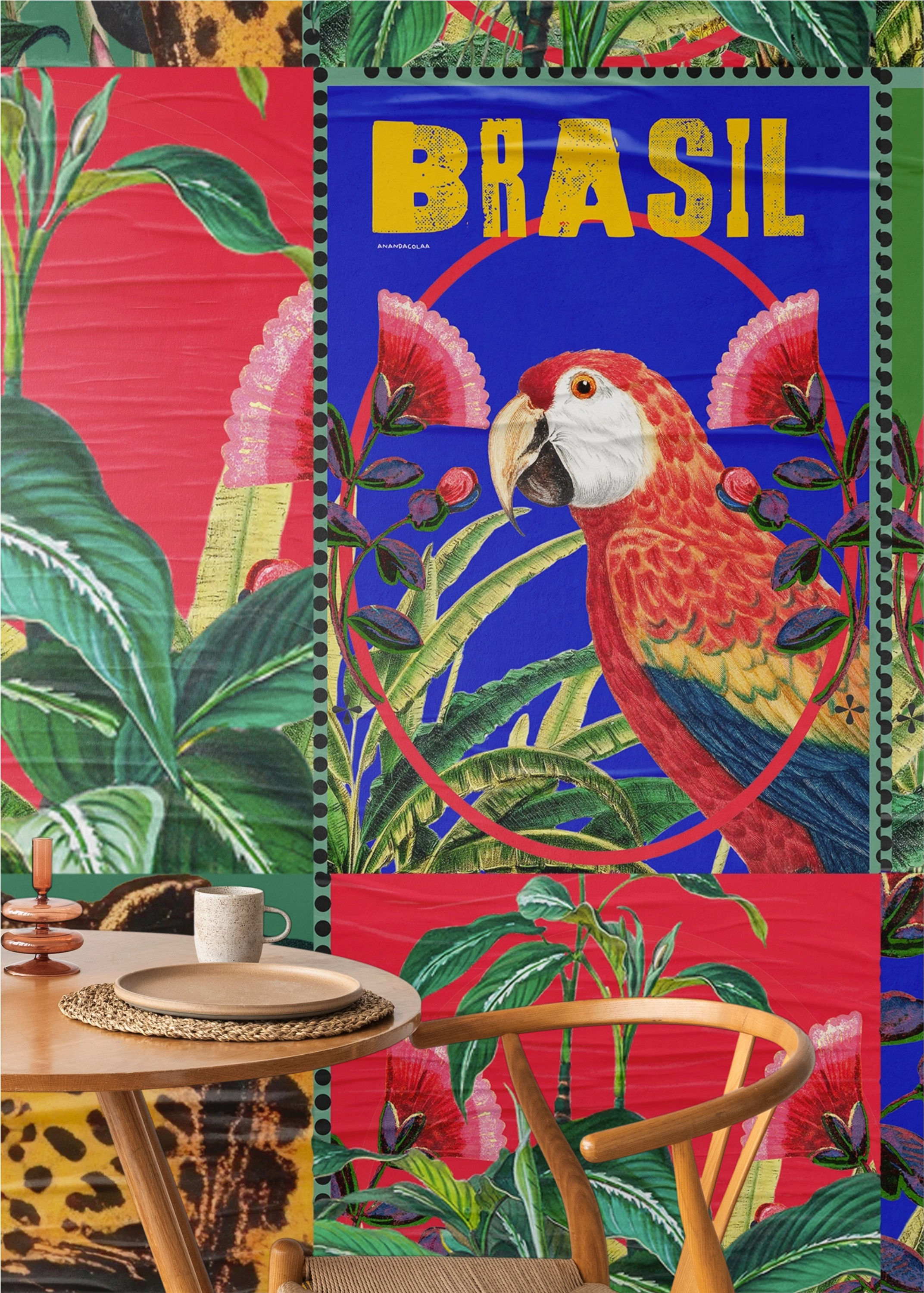 Lambe lambe - Composição com 18 unidades - O Tropical