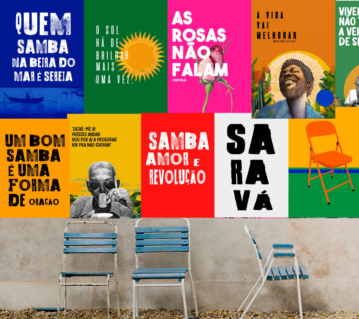 Lambe lambe - Composição O Samba e o Mar - 18 unidades