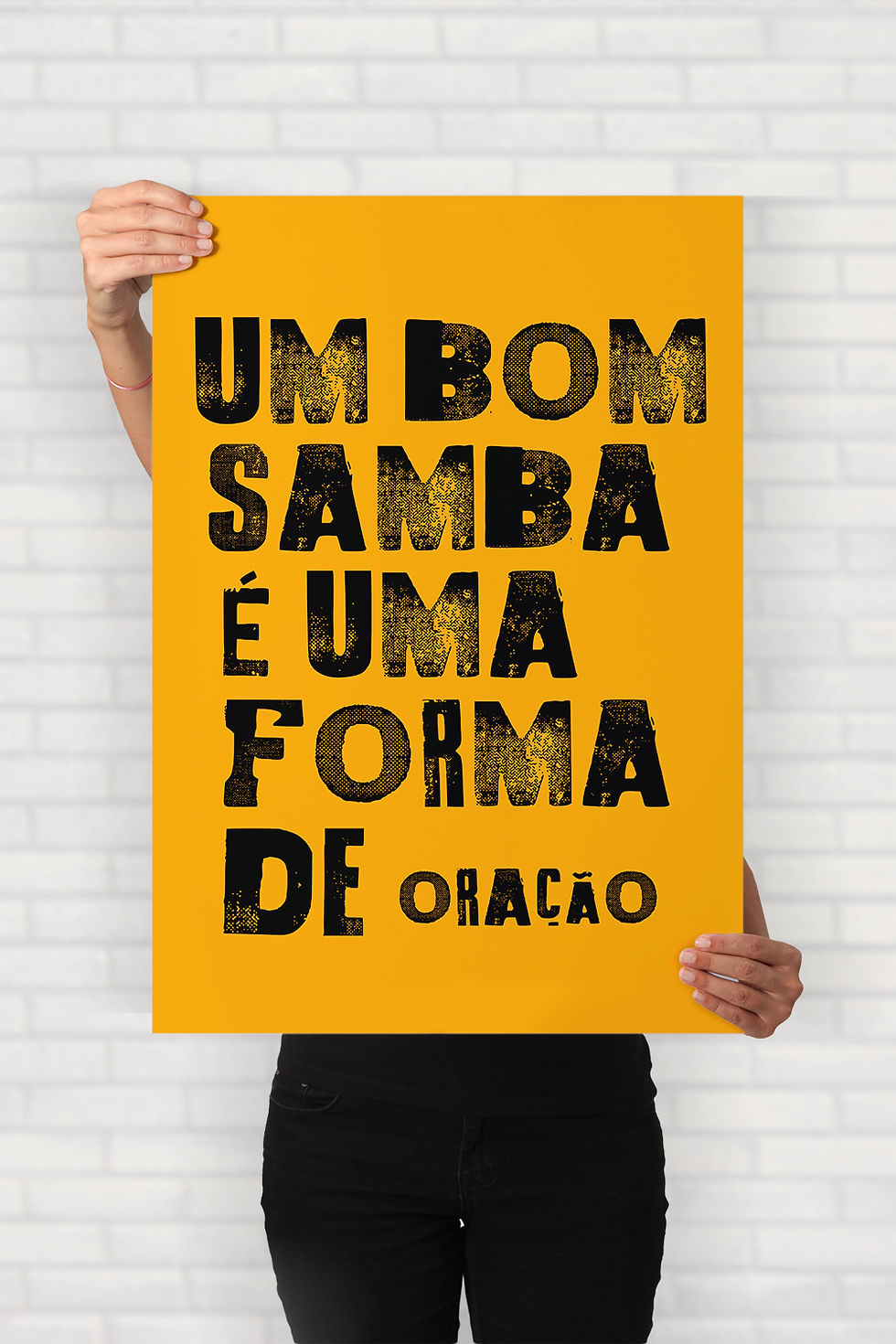 Miniatura: Arte - Um bom samba é uma forma de oração
