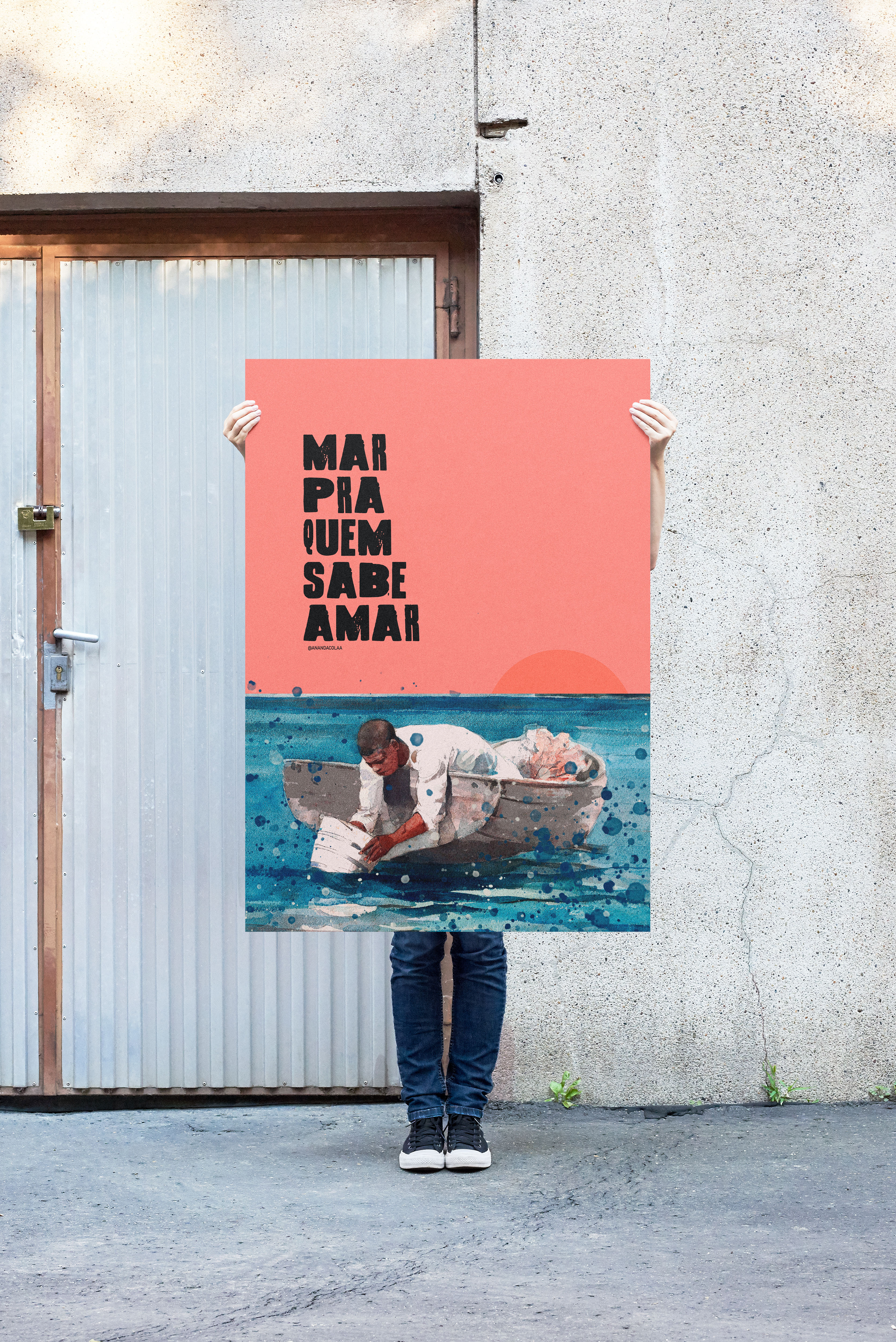 Arte - O mar é pra quem sabe amar - A0