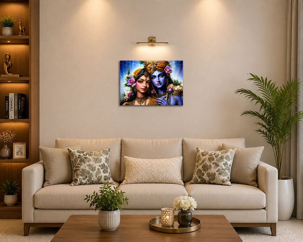 Thumbnail: Radha Krishna Wall Poster