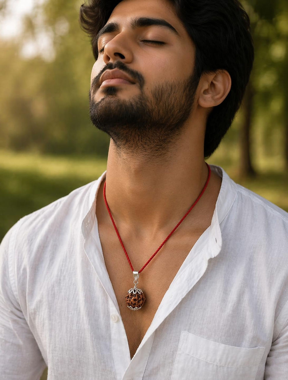 5 Mukhi Rudraksha Pendant