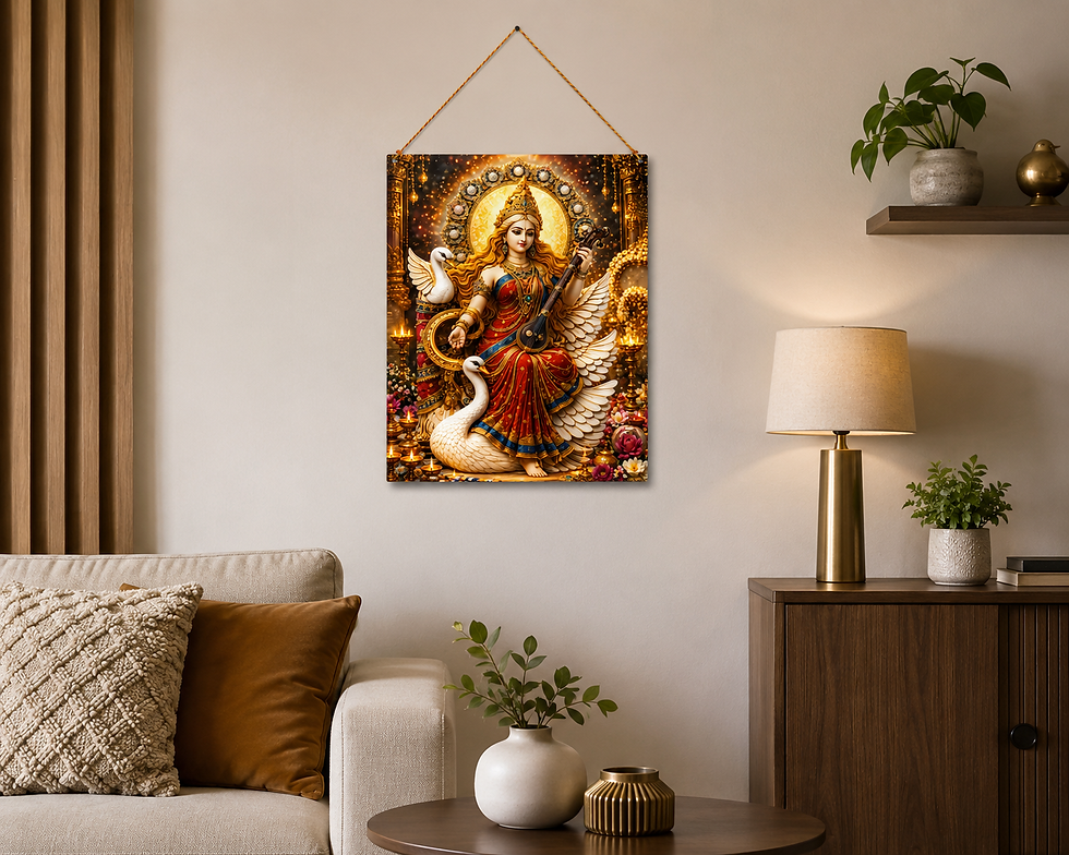 Thumbnail: Saraswati Mata Poster