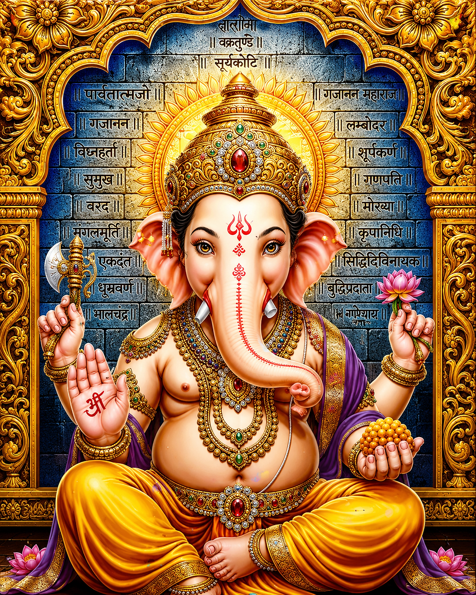 Ganesha Wall Poster