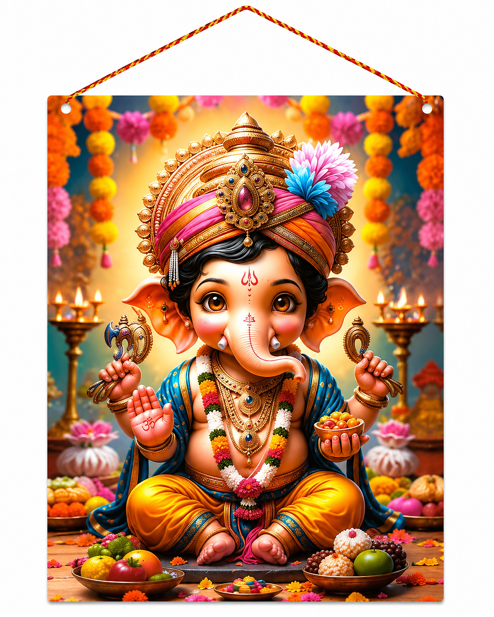 Ganesha Wall Poster
