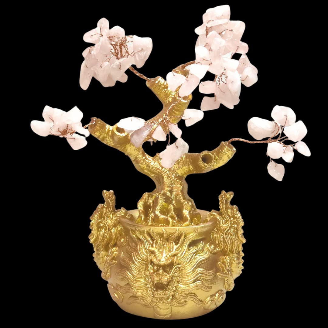 Rose Quartz Crystal Tree