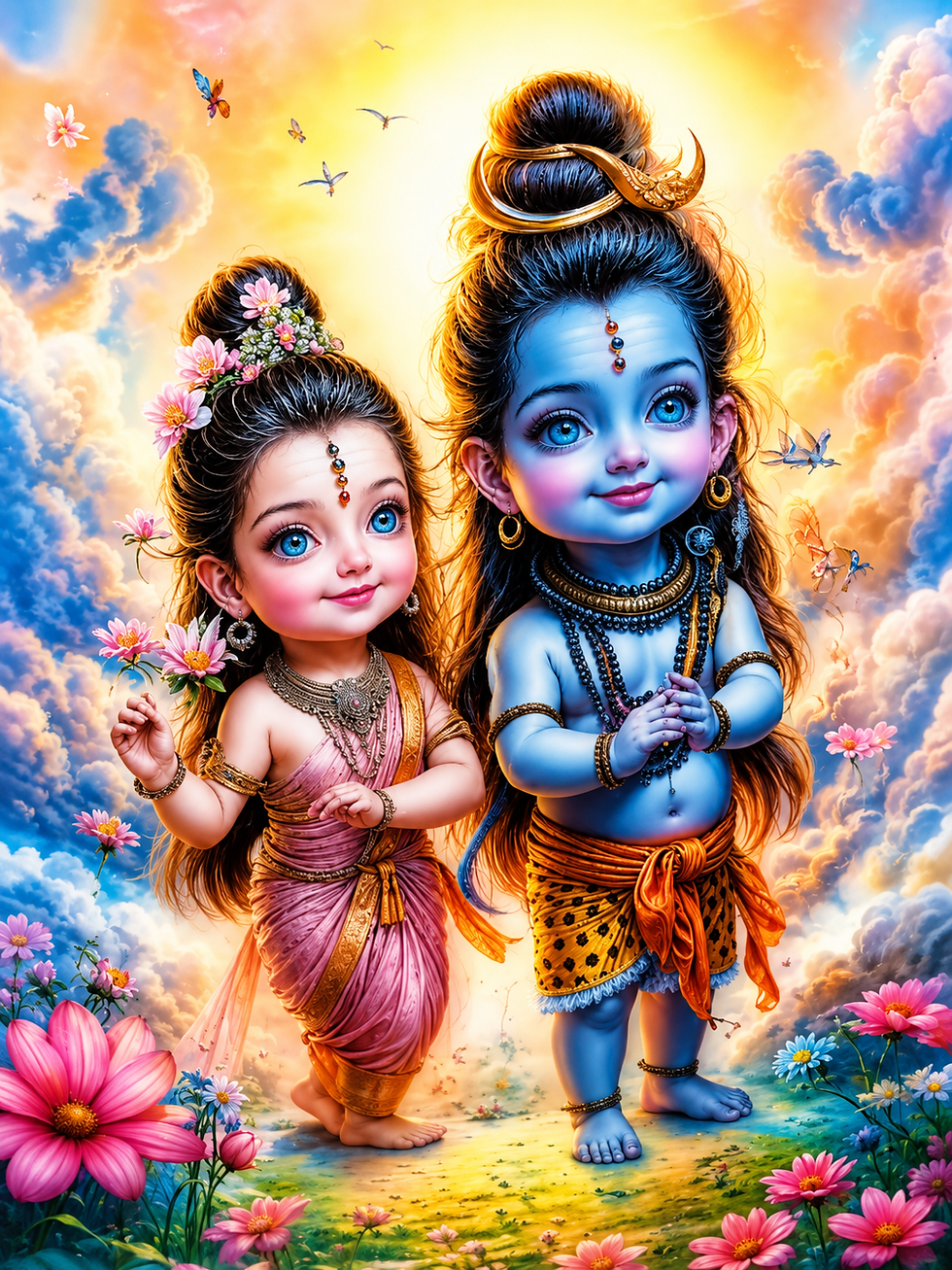 Shiv Paravti Wall Poster