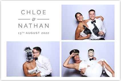 Style 1 Pretty Booth print layout example