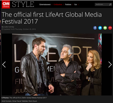 LifeArt Festival, CNN