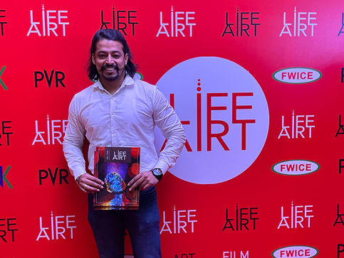LifeArt in association with FWICE and PVR Cinemas unveiling by padamshri Anup Jalota & Ran
