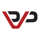 Red V and black D logo