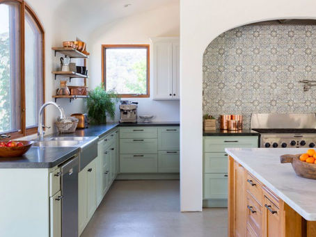 Clean Spanish kitchen