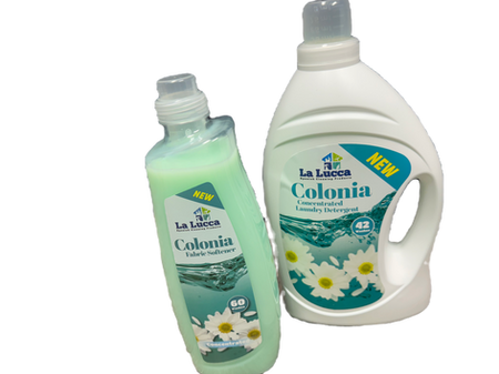 La Lucca laundry detergent and softener bundle