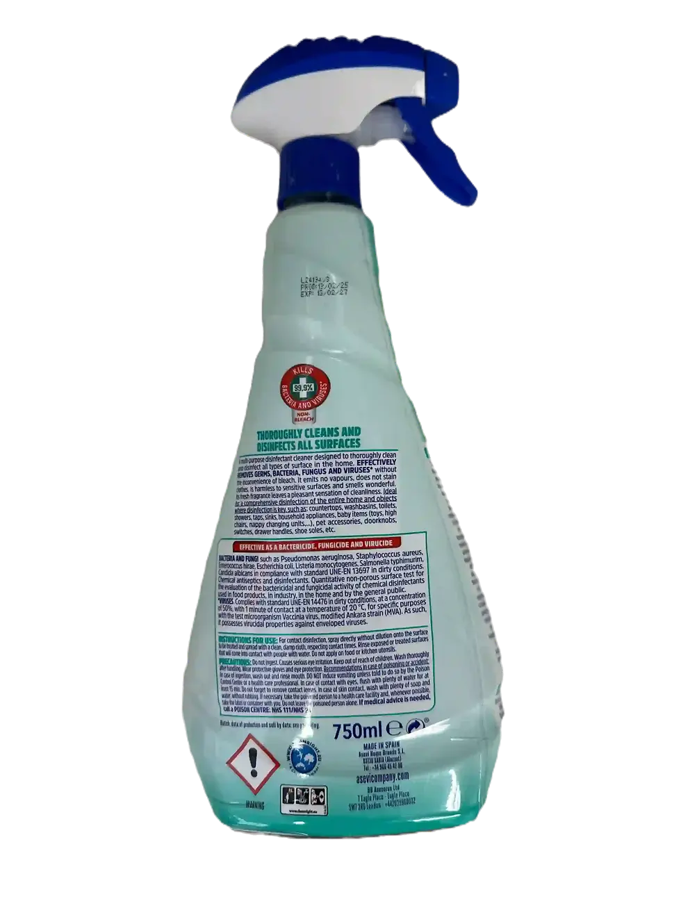 Thumbnail: Asevi disinfectant cleaner