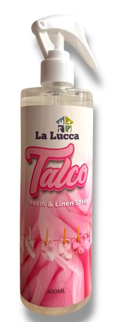 La Lucca Talco room and linen spray