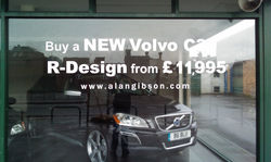 Short term vinyl graphics