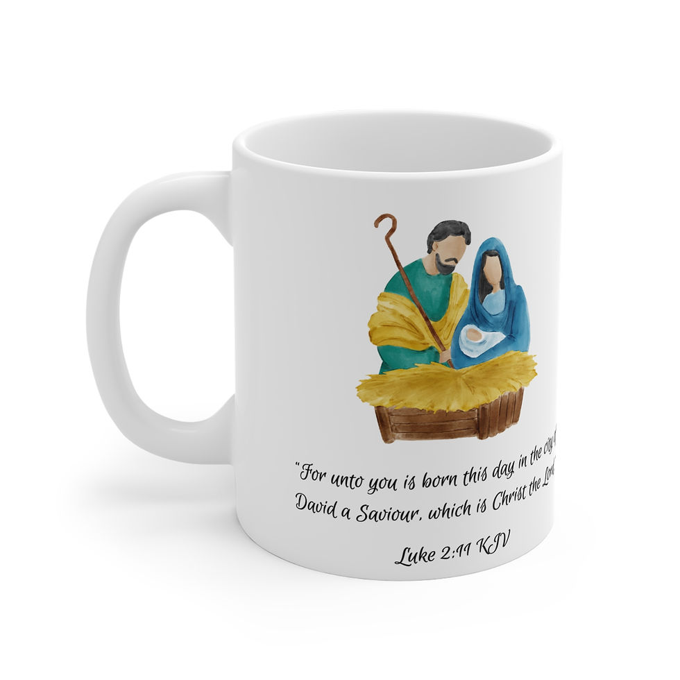 Thumbnail: "Nativity Scene" Holiday Mug