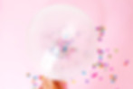 Globo transparente rosa