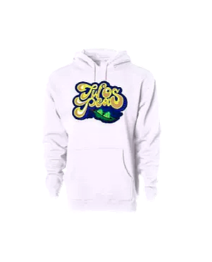 WHITE & BLUE THE HOODIE
