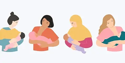 diversity-woman-breastfeeding-baby-illustration-600nw-2100375940.webp