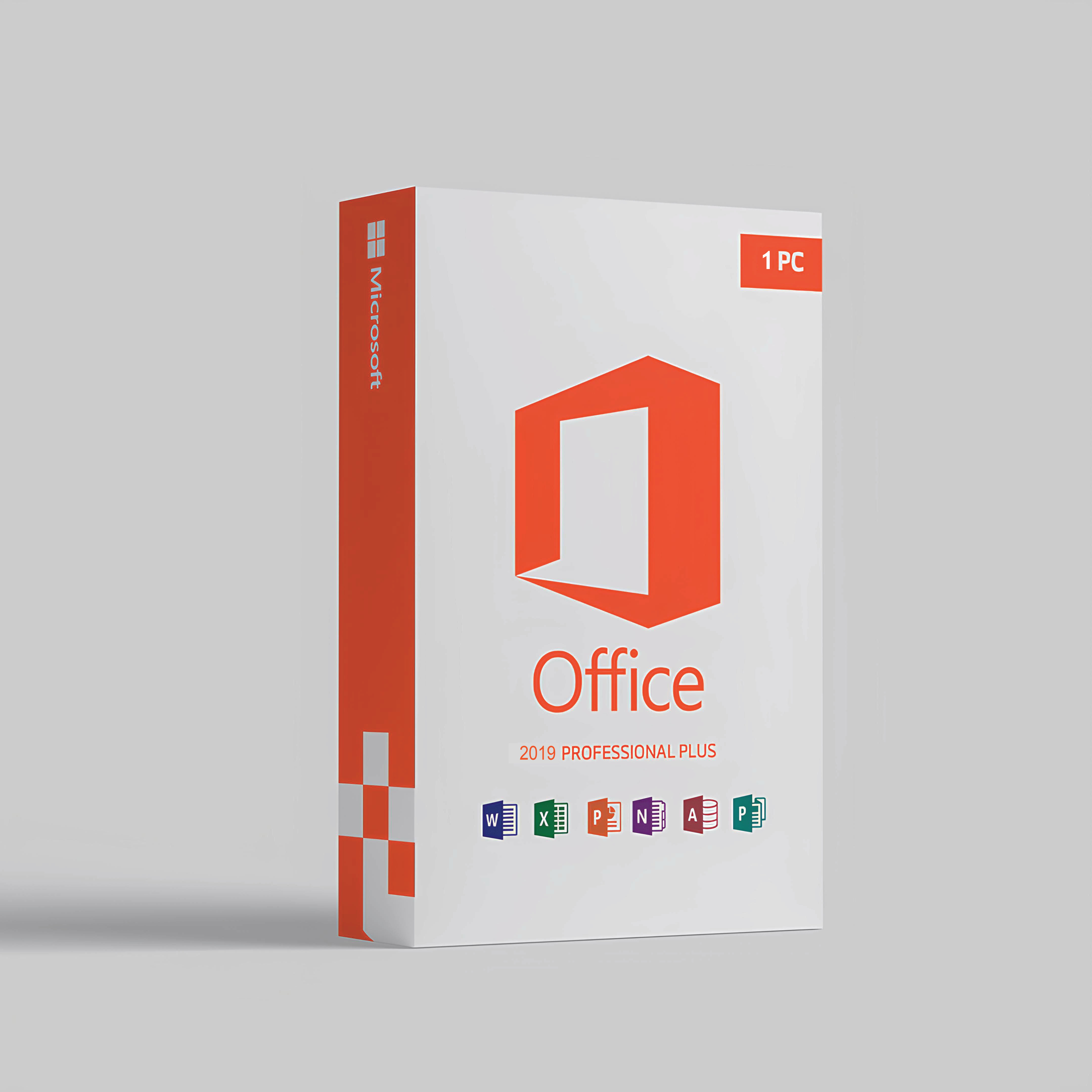 Microsoft Office 2019 Pro Plus (Format Sonrası Kullanılamaz)