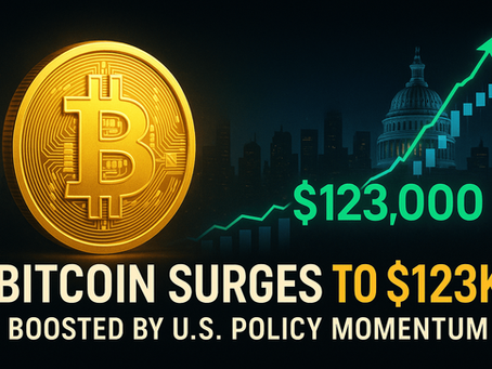 Bitcoin Surges to Historic $123K Amid Anticipation of U.S. Crypto-Friendly Policies