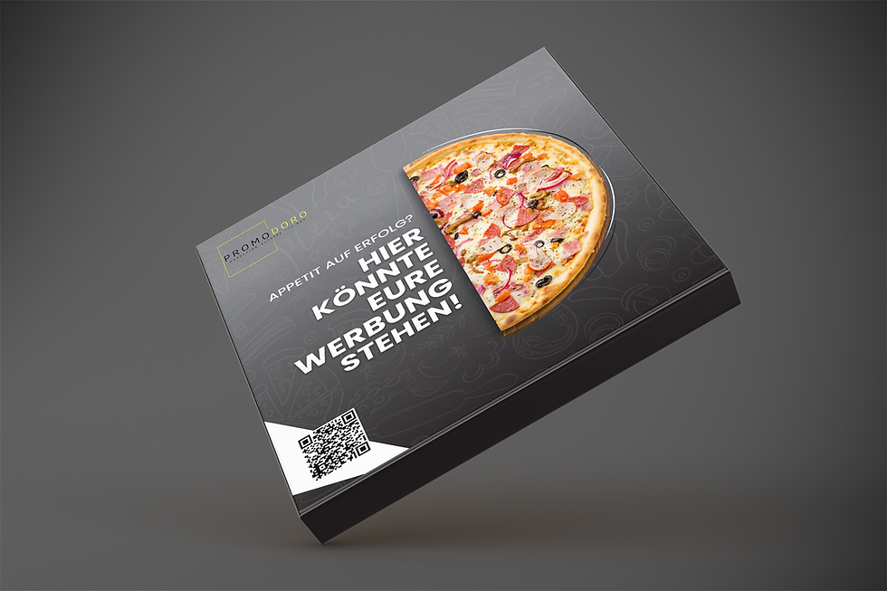 Ein Muster Pizzakarton